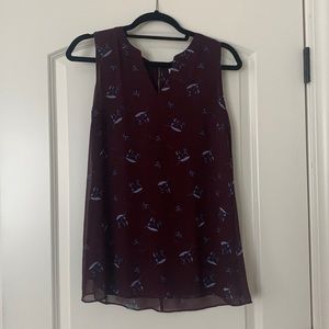 Cabi tank blouse size small